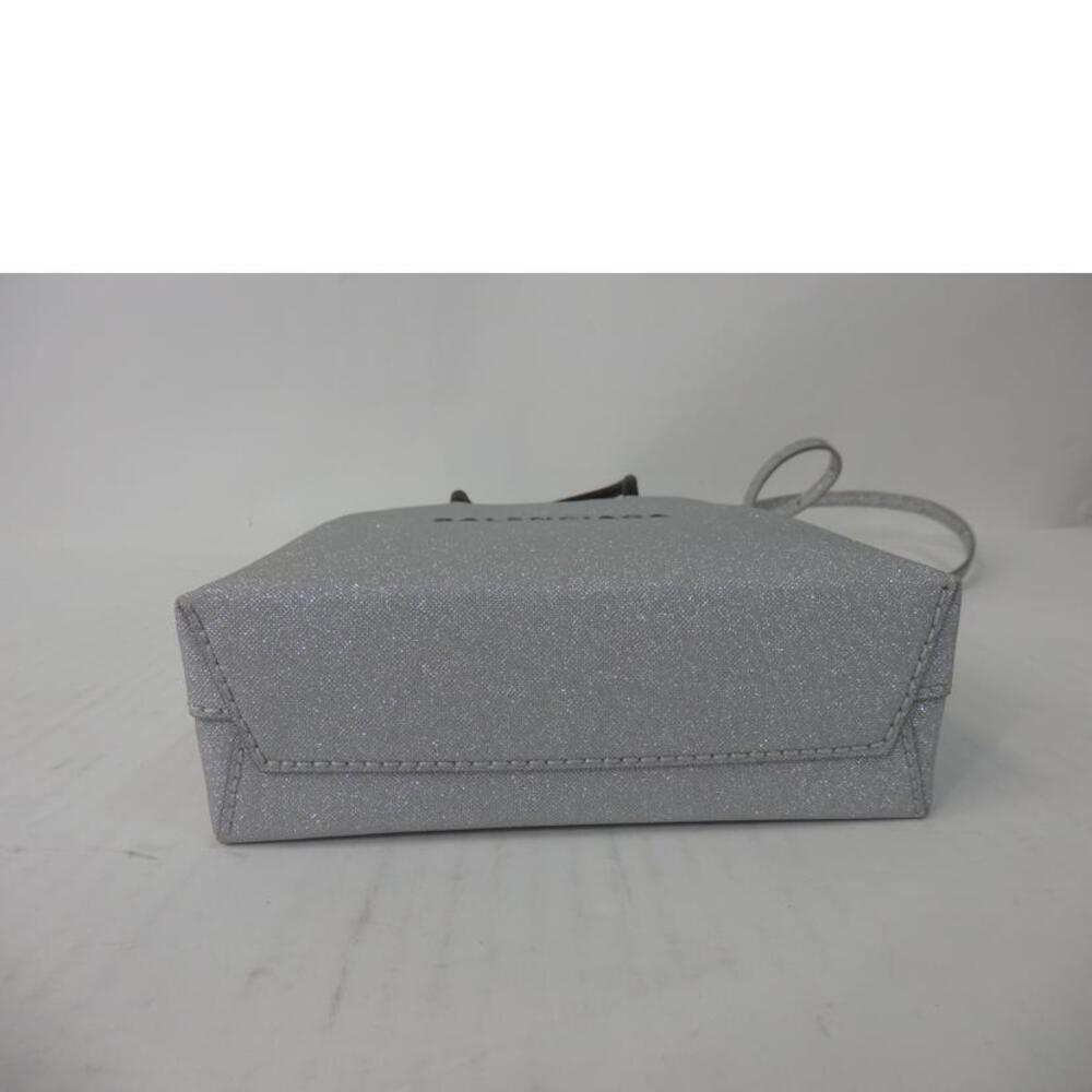 BALENCIAGA phone holder shoulder bag metallic - Picture 4 of 10